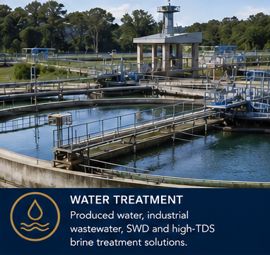 Oilfield water treatment system
